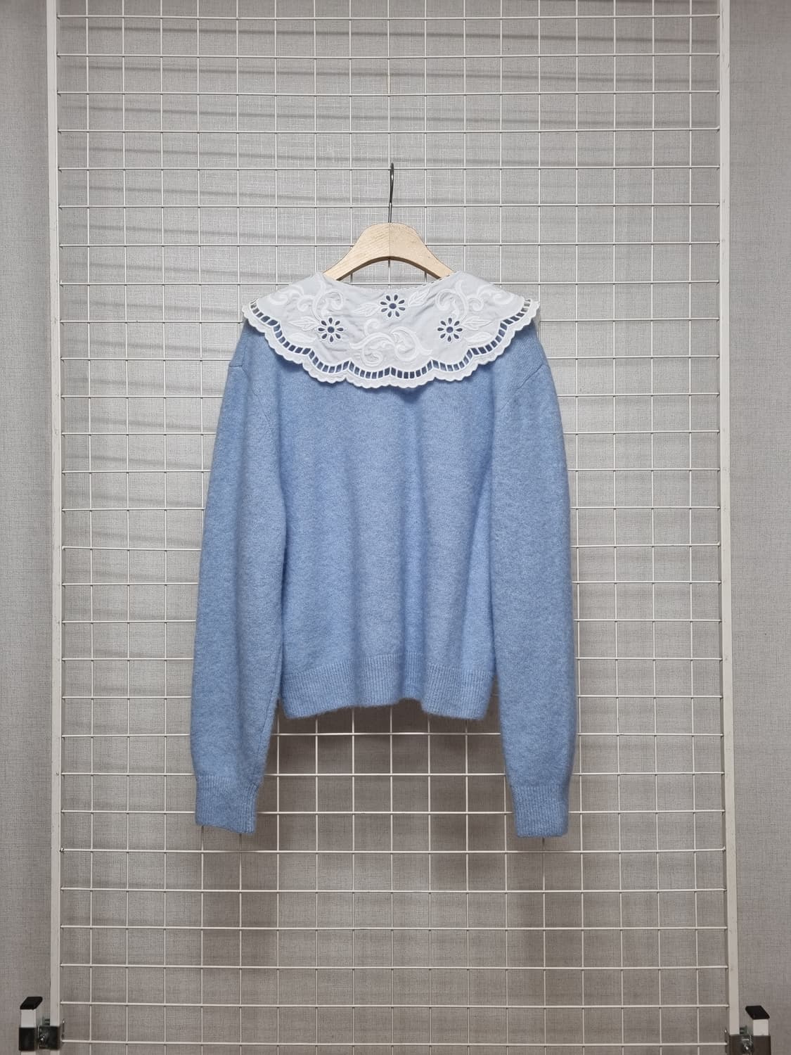 (택포) 앤아더스토리즈 세일러카라 니트가디건  M 상품이미지2