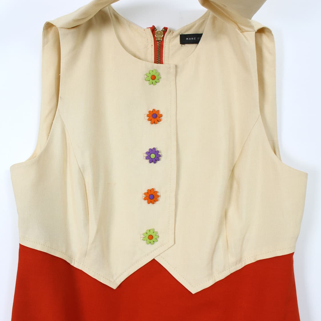 마크제이콥스 리본 배색 나시 원피스 상품이미지5