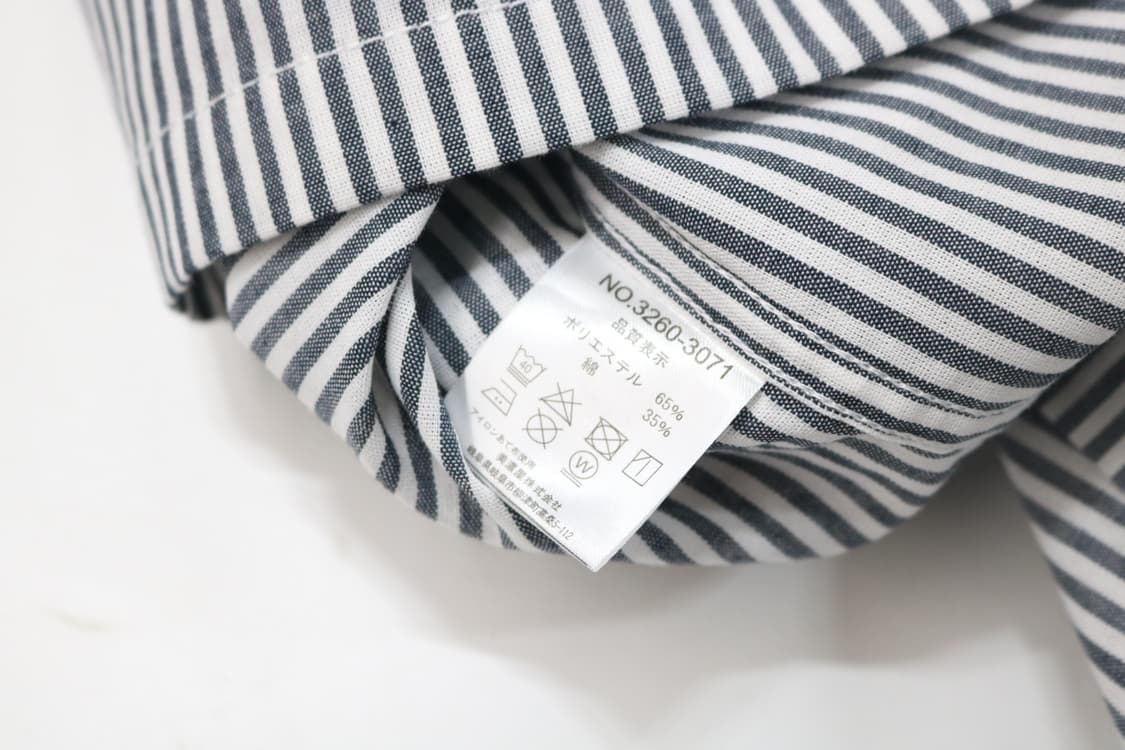 Dickies 디키즈 빈티지 히코리 스트라이프 오픈칼라 워크 셔츠 2L 상품이미지8