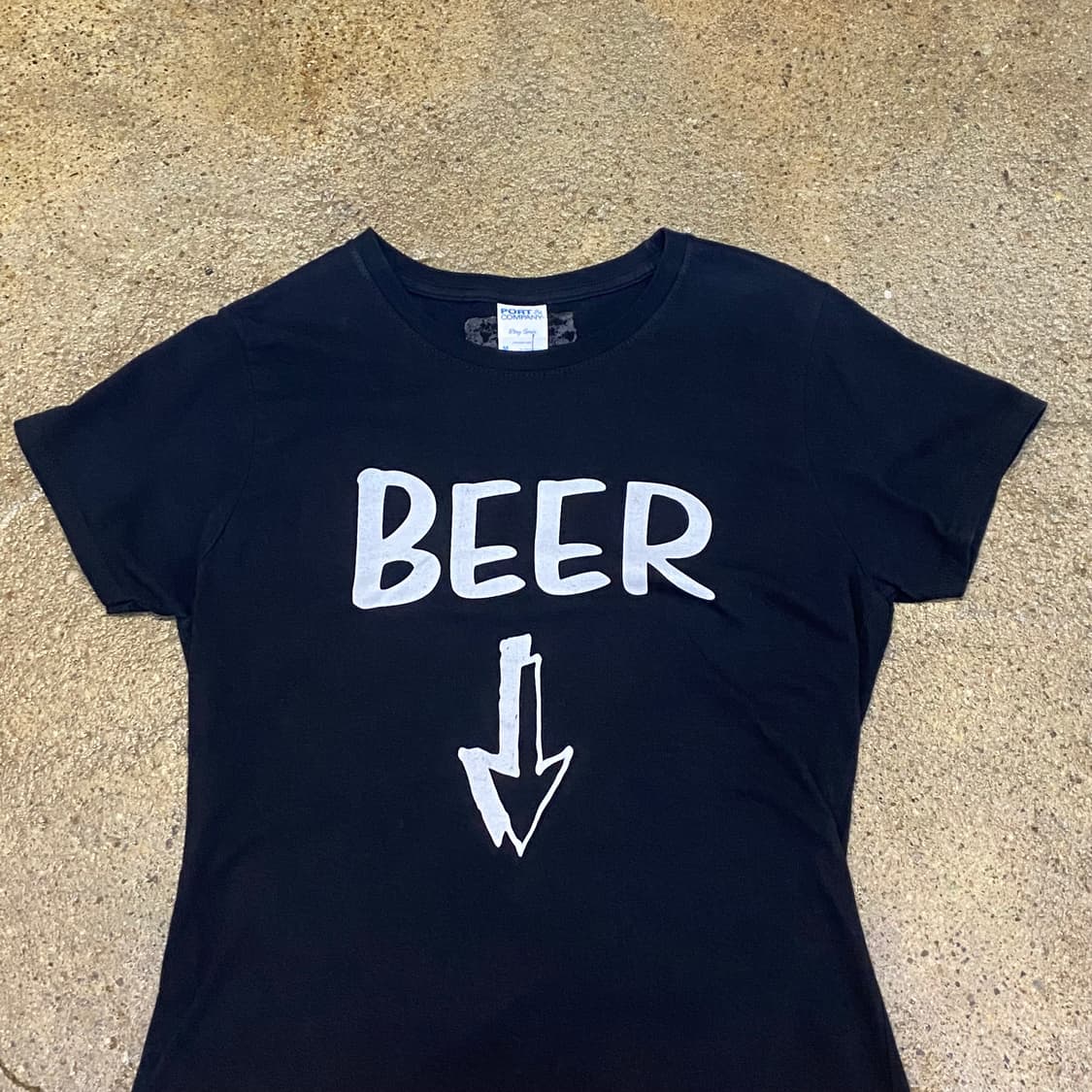 미국 빈티지 밈 유머 BEER 비어 프린팅 반팔티 락티셔츠 상품이미지2