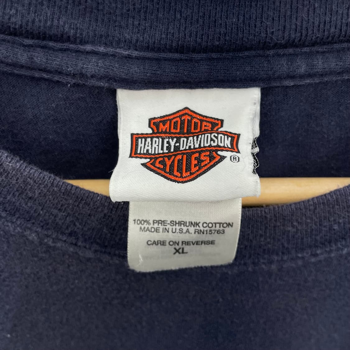 할리데이비슨 00s 플레임 불꽃 이글 그래픽 페이딩 빈티지 반팔 티셔츠 상품이미지9