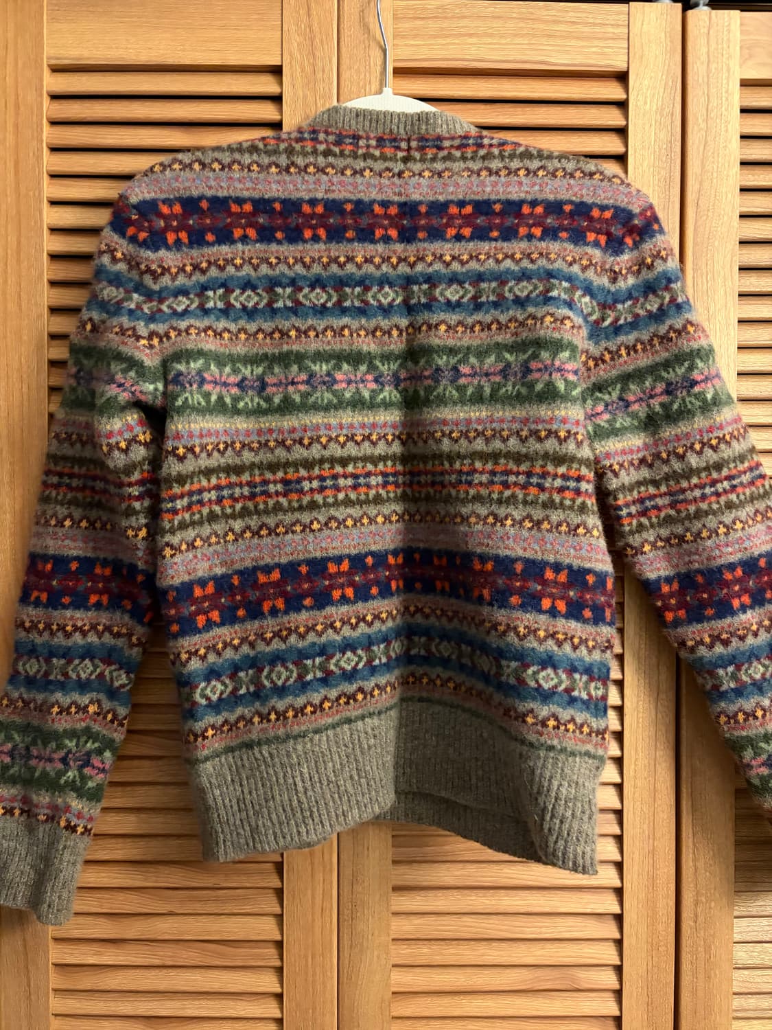 폴로 패턴 니트 상품이미지5