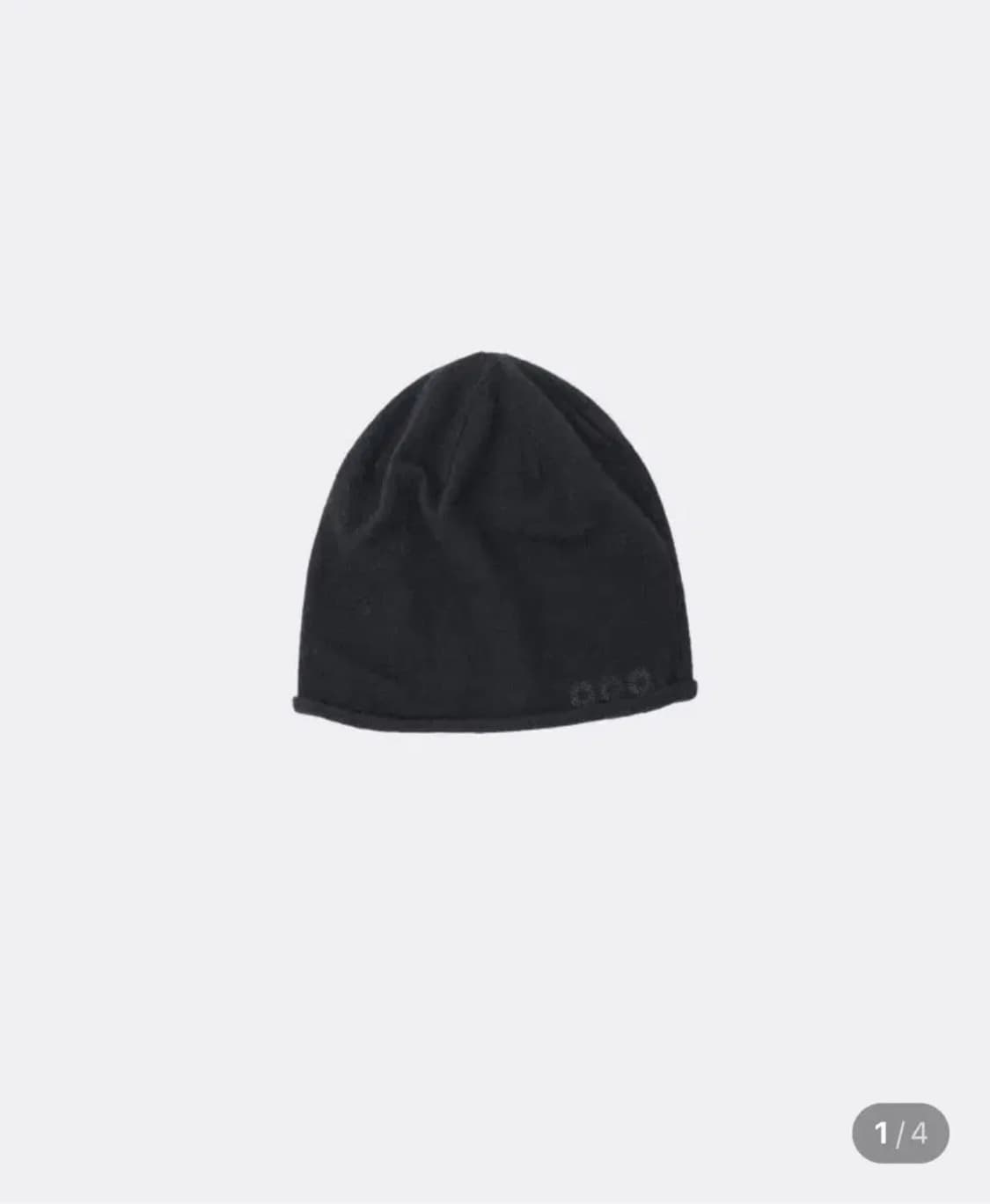 999휴머니티 비니 블랙 상품이미지1