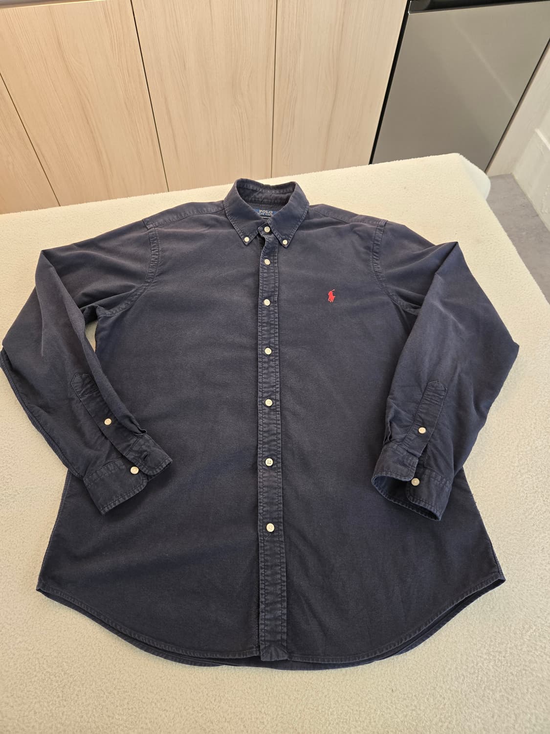 폴로 랄프로렌 남방 네이비 긴팔 LG(XL) 상품이미지2