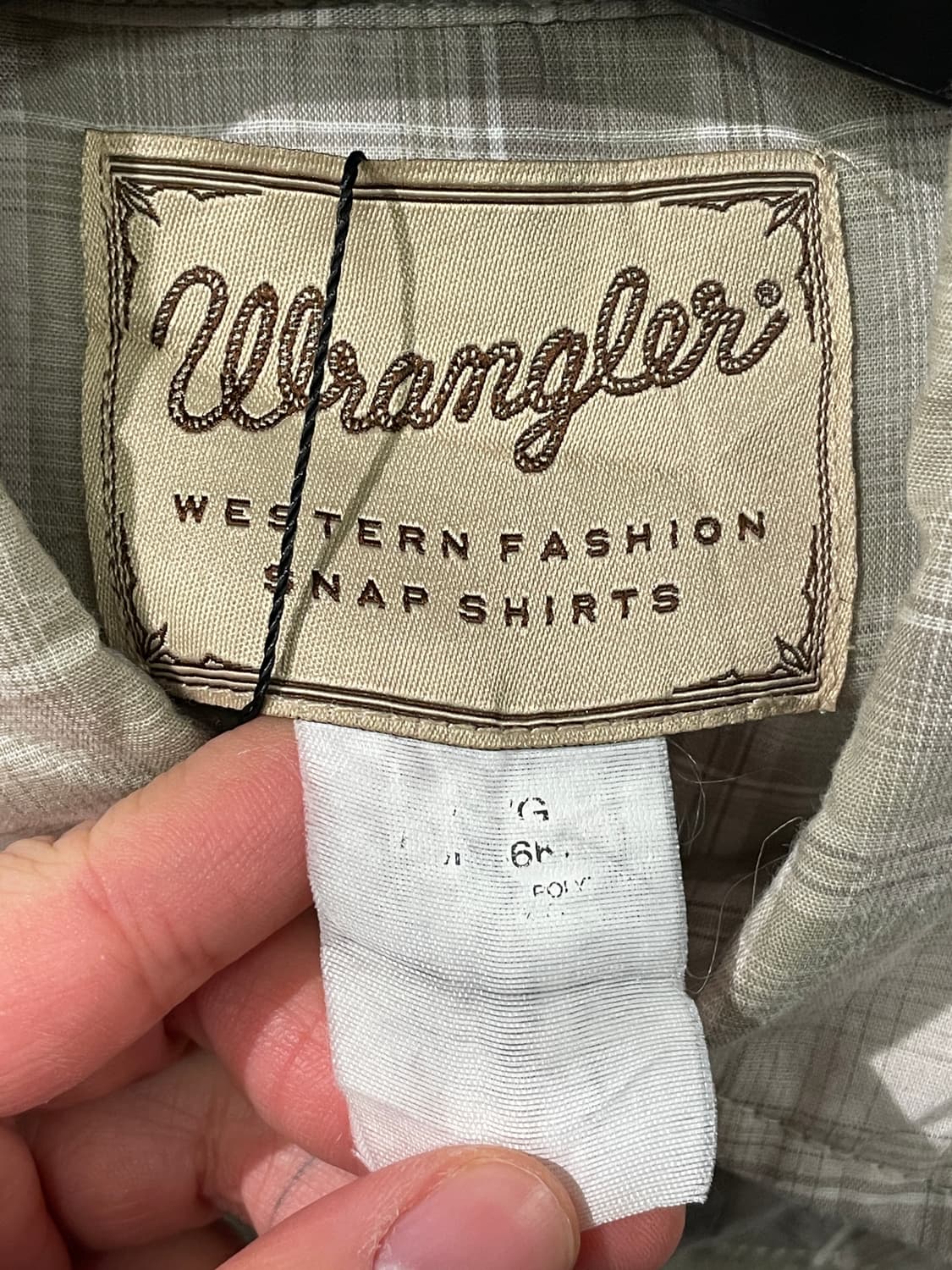 랭글러 웨스턴 셔츠 상품이미지6