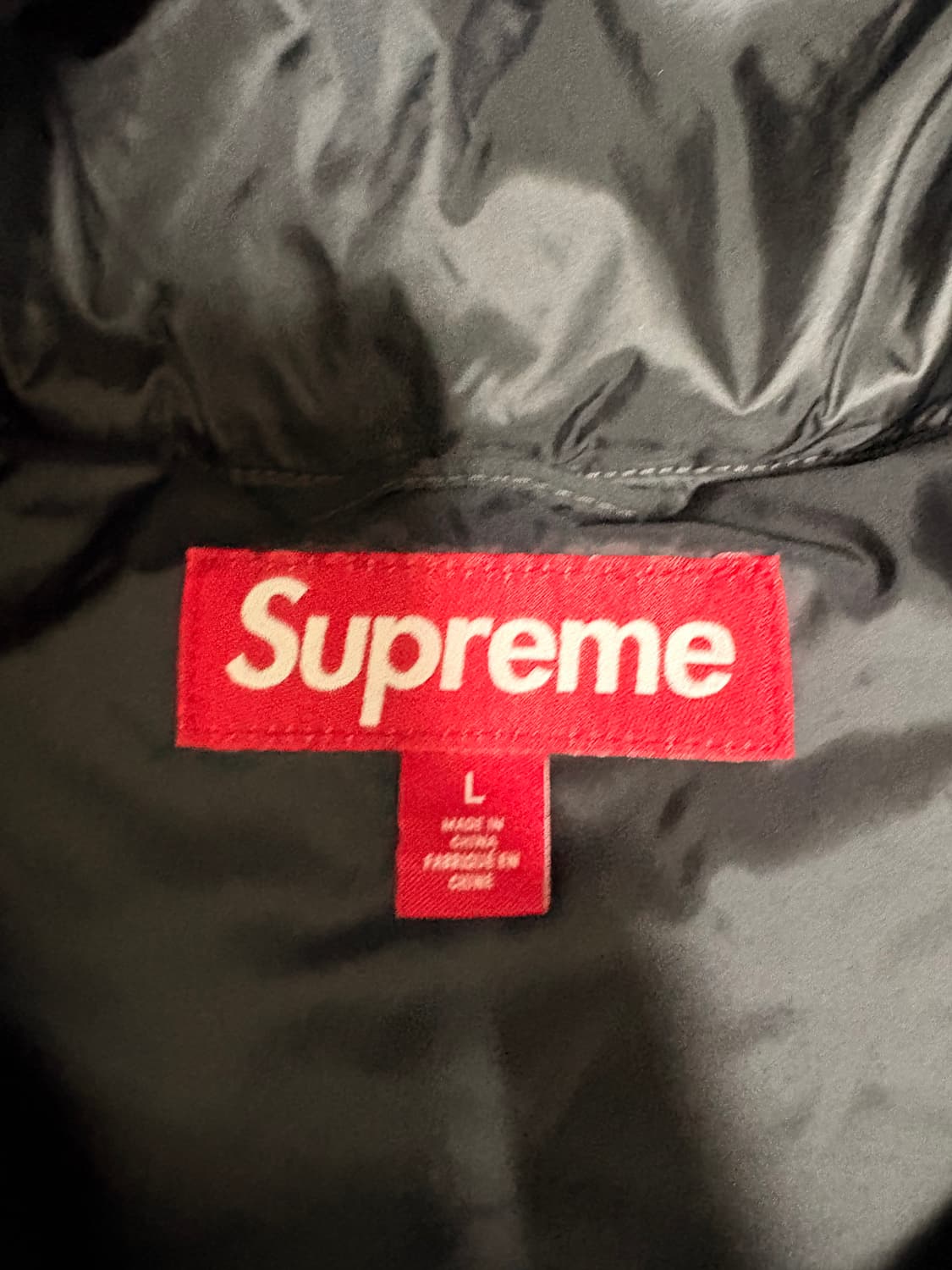 슈프림 마이크로다운 패딩 L 상품이미지2