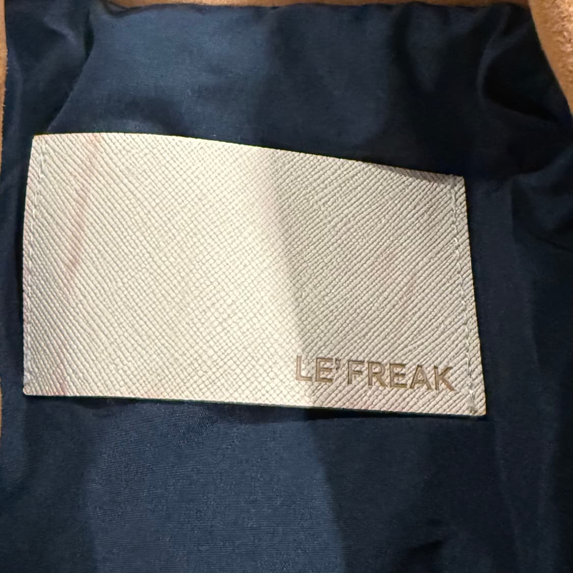 [ 정품 ] LE FREAK 빈티지 웨스턴 스웨이드 봄버 가죽 자켓 상품이미지5