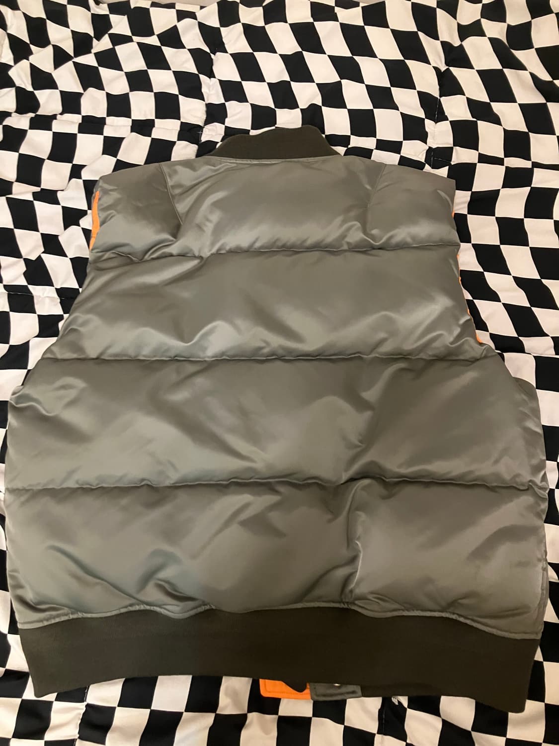 이스트로그 패딩 조끼 판매 올리브 L 상품이미지2