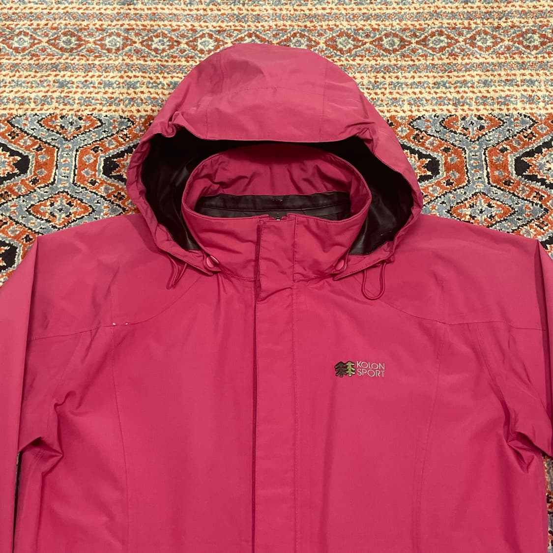 코오롱스포츠 핑크 고어텍스 바람막이 점퍼 여성95 상품이미지2