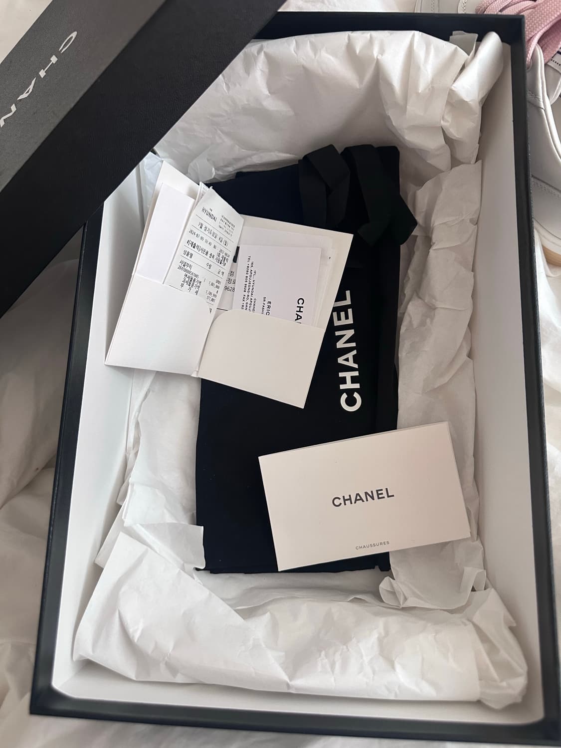 샤넬 테니스화 G39978 35사이즈 핑크 상품이미지7