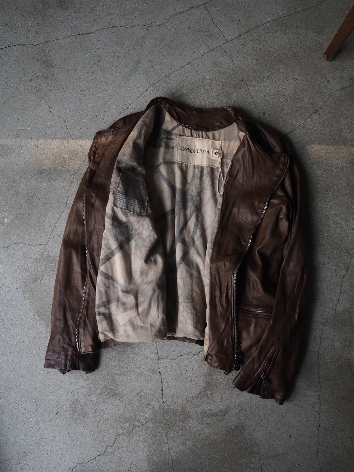 GIORGIO BRATO lambskin jacket 상품이미지1