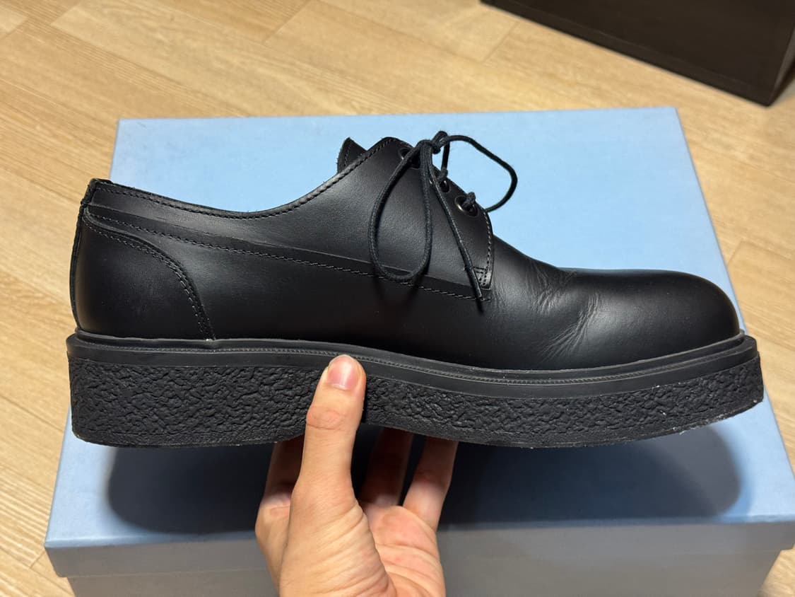 랑방 lanvin 더비 더비슈즈 블랙 UK9 상품이미지4