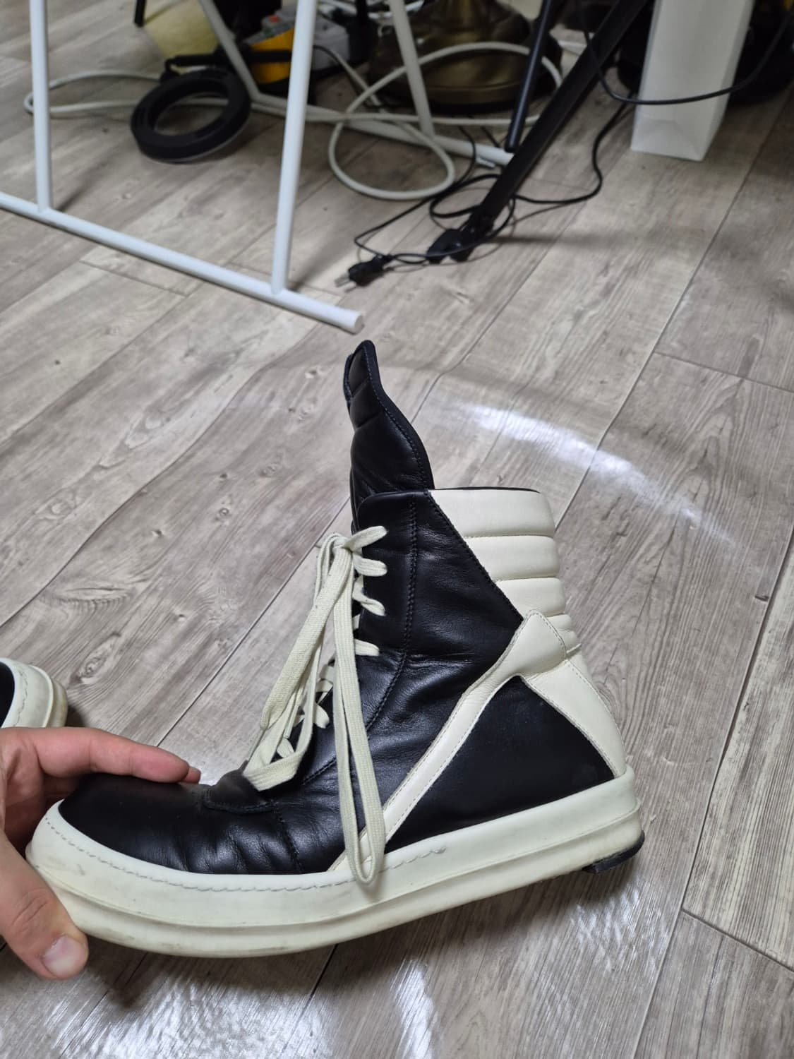 릭오웬스 지오바스켓 25fw 하이 팝니다 상품이미지3