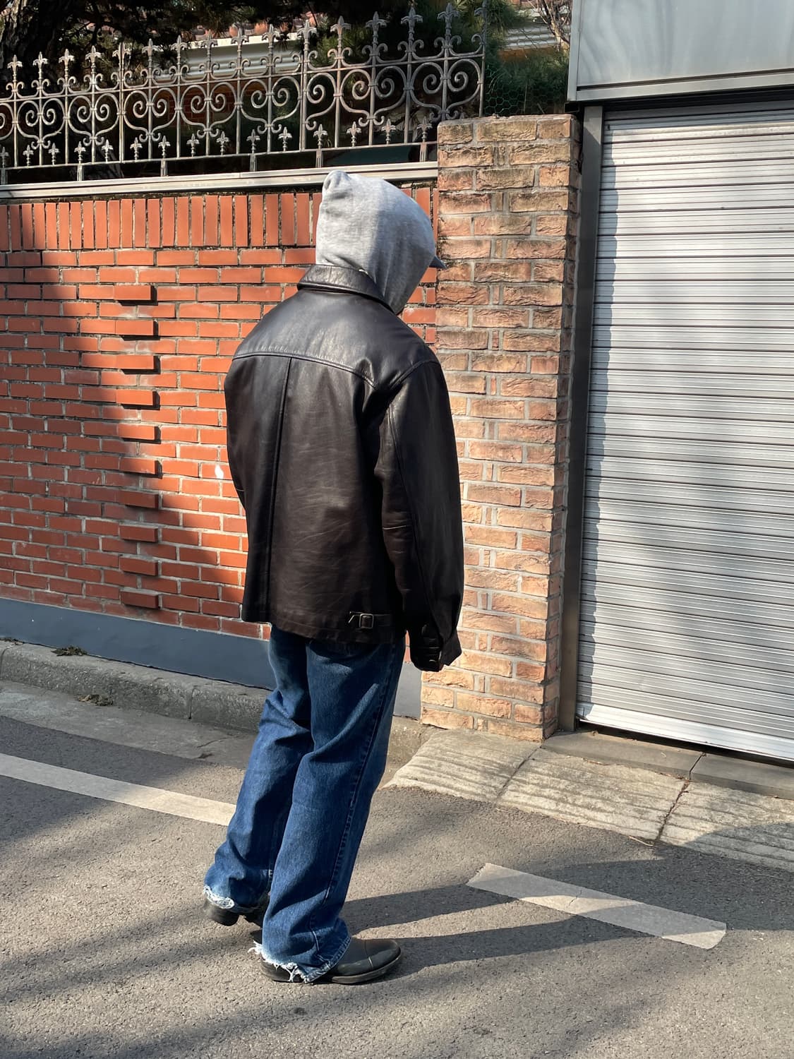 00s Old GAP Dark Brown Single Rider 상품이미지7