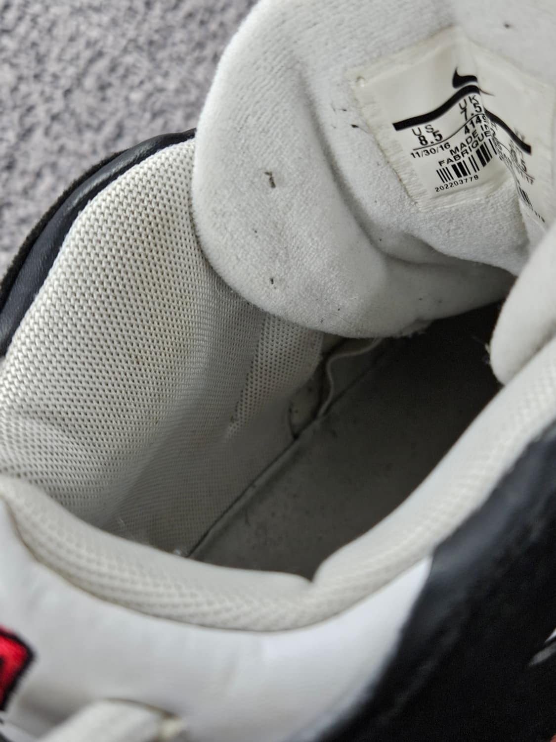 나이키 에어모어 업템포 스코티 스니커즈 ( 265MM ) / 11034 상품이미지8