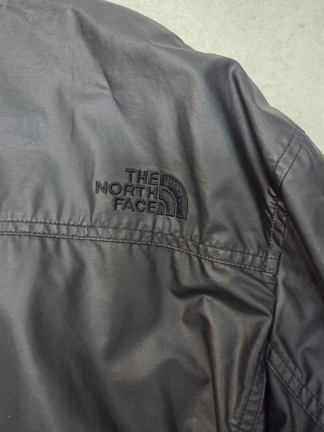 노스페이스 블랙 코팅 블루종 자켓 상품이미지6