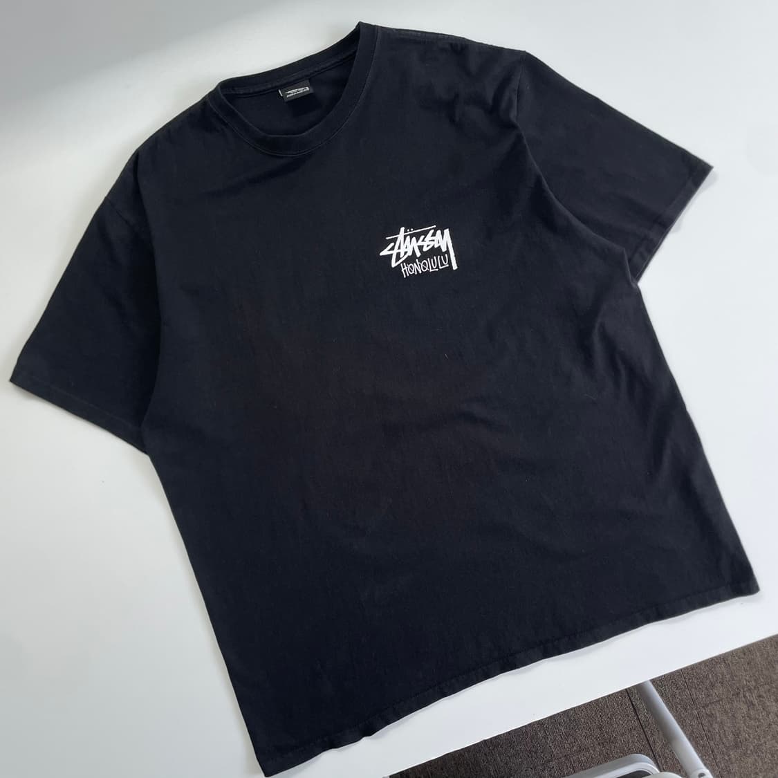 Stussy 스투시 호눌룰루 스탁 블랙 반팔티 상품이미지3