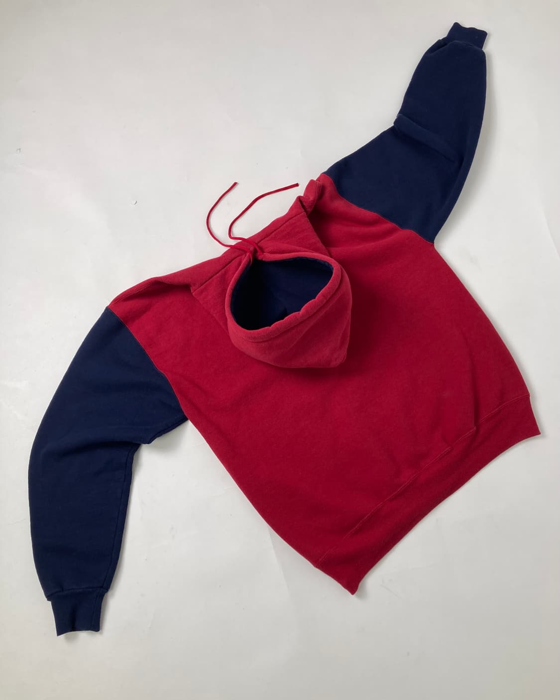 90s Russell Hoodie (red/navy) 상품이미지2