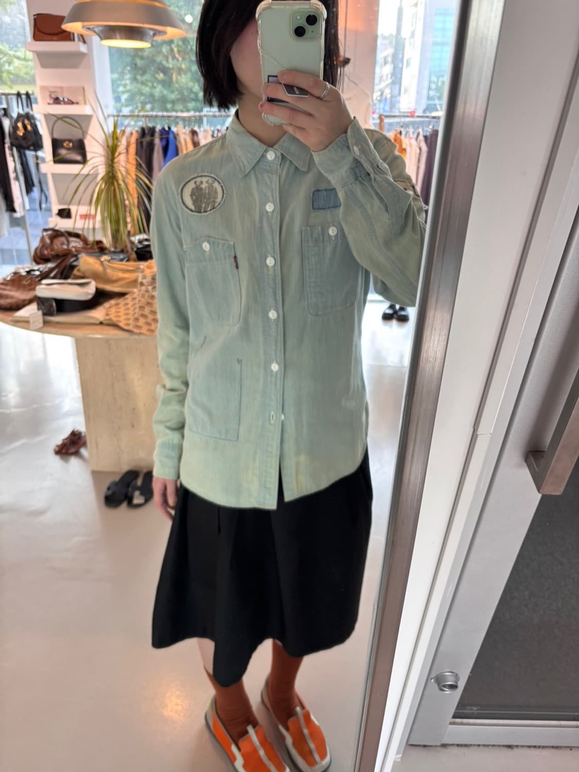 Vintage Levis denim Shirt 상품이미지1