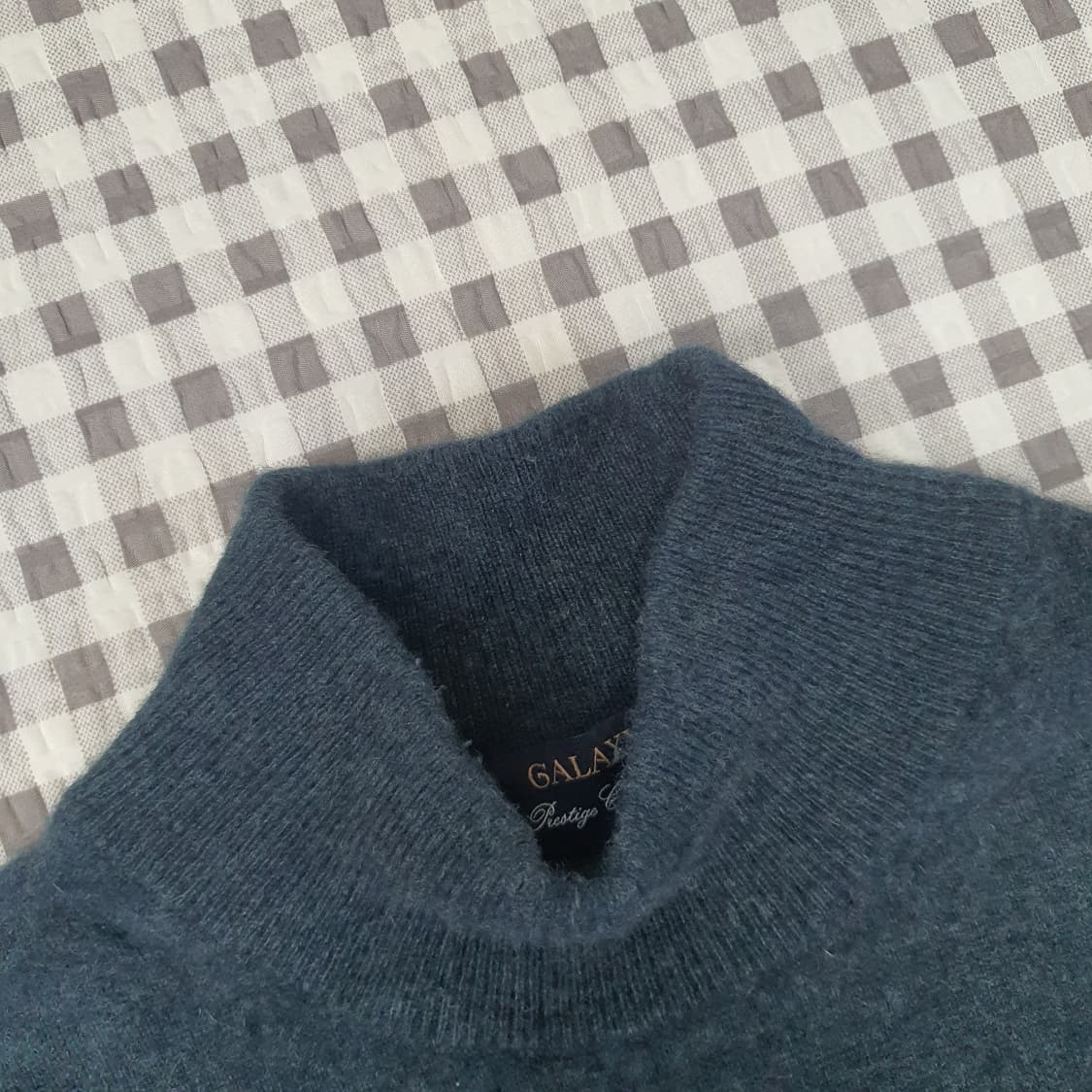 갤럭시 캐시미어100 하이넥 니트 남자95 상품이미지2
