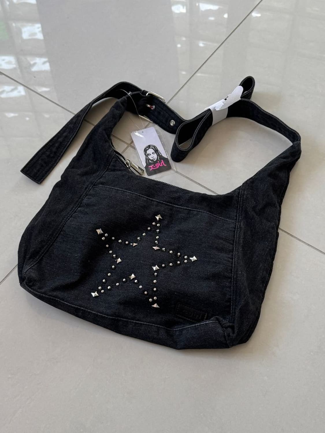 DENIM SHOULDER  데님 숄더백 상품이미지1