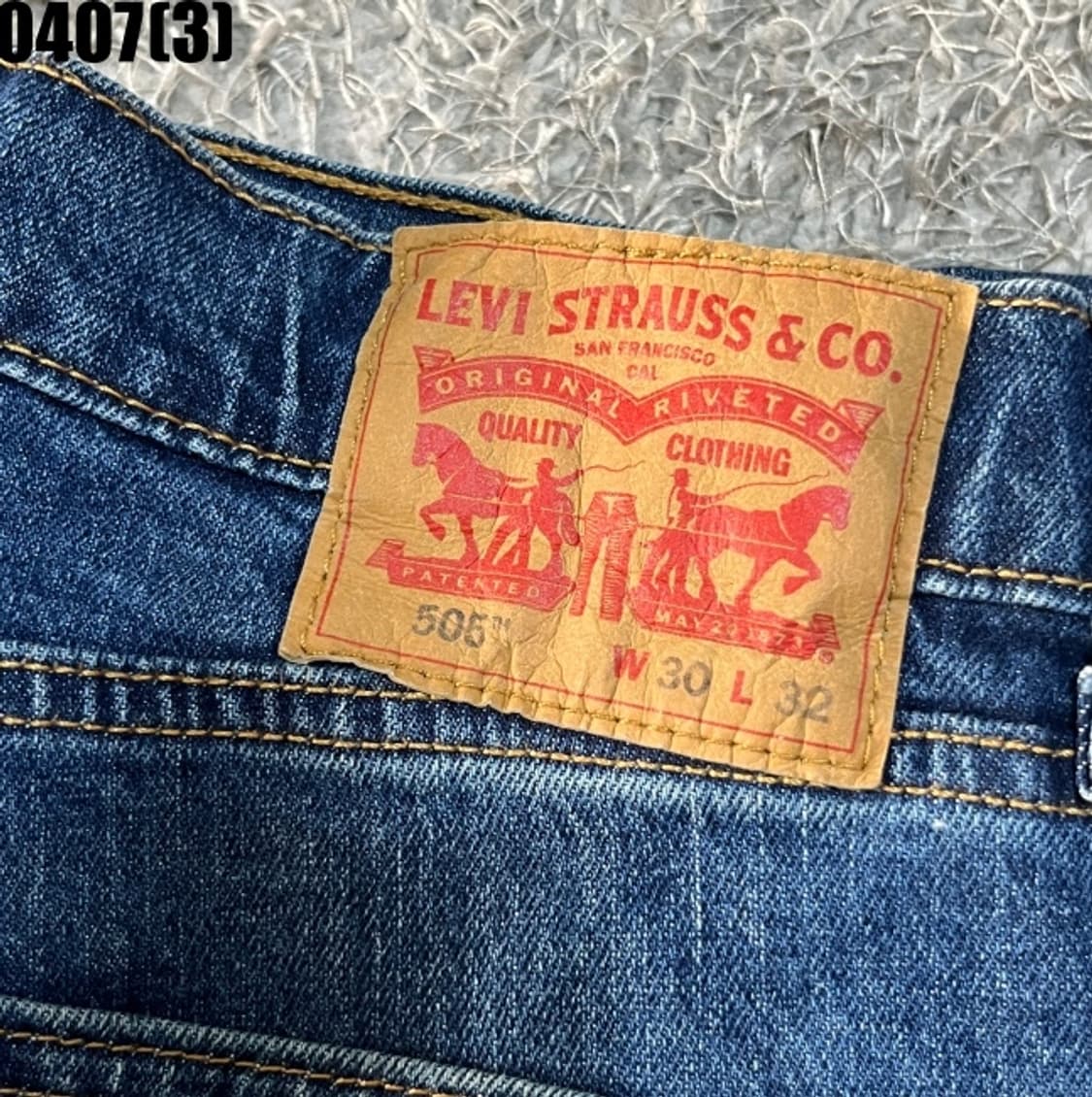 리바이스 505 청바지 상품이미지2