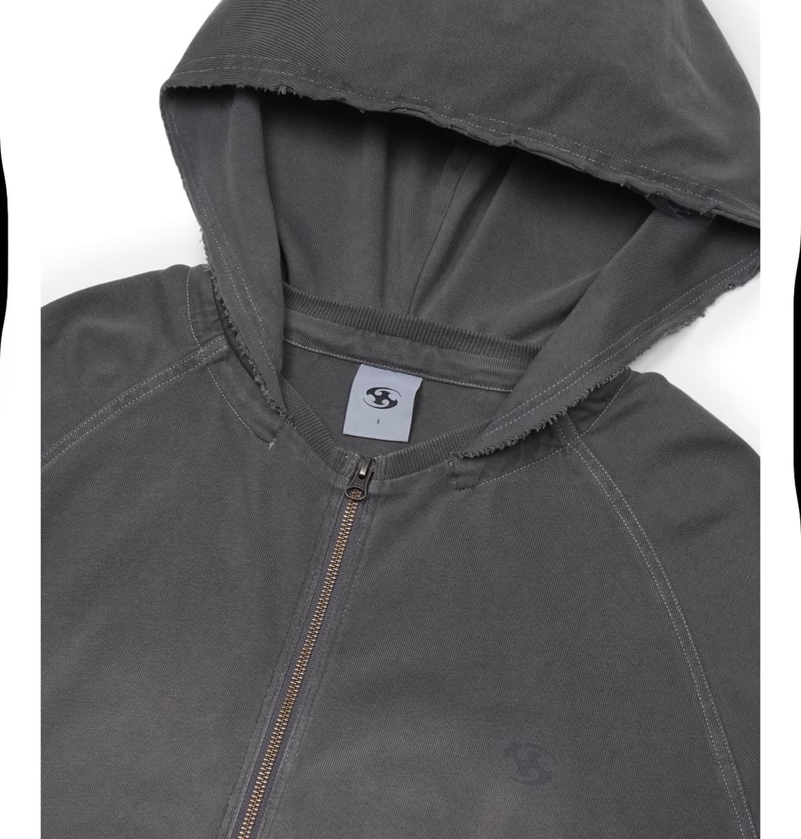 [2] 산산기어 워시드 후드 집업 상품이미지3