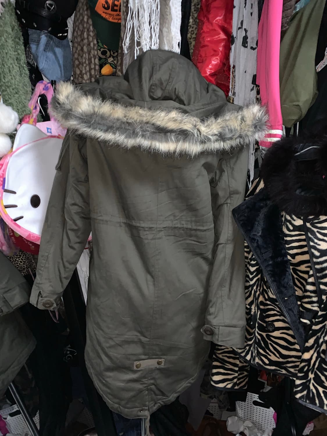 y2k 그런지 야상 퍼패딩 상품이미지3