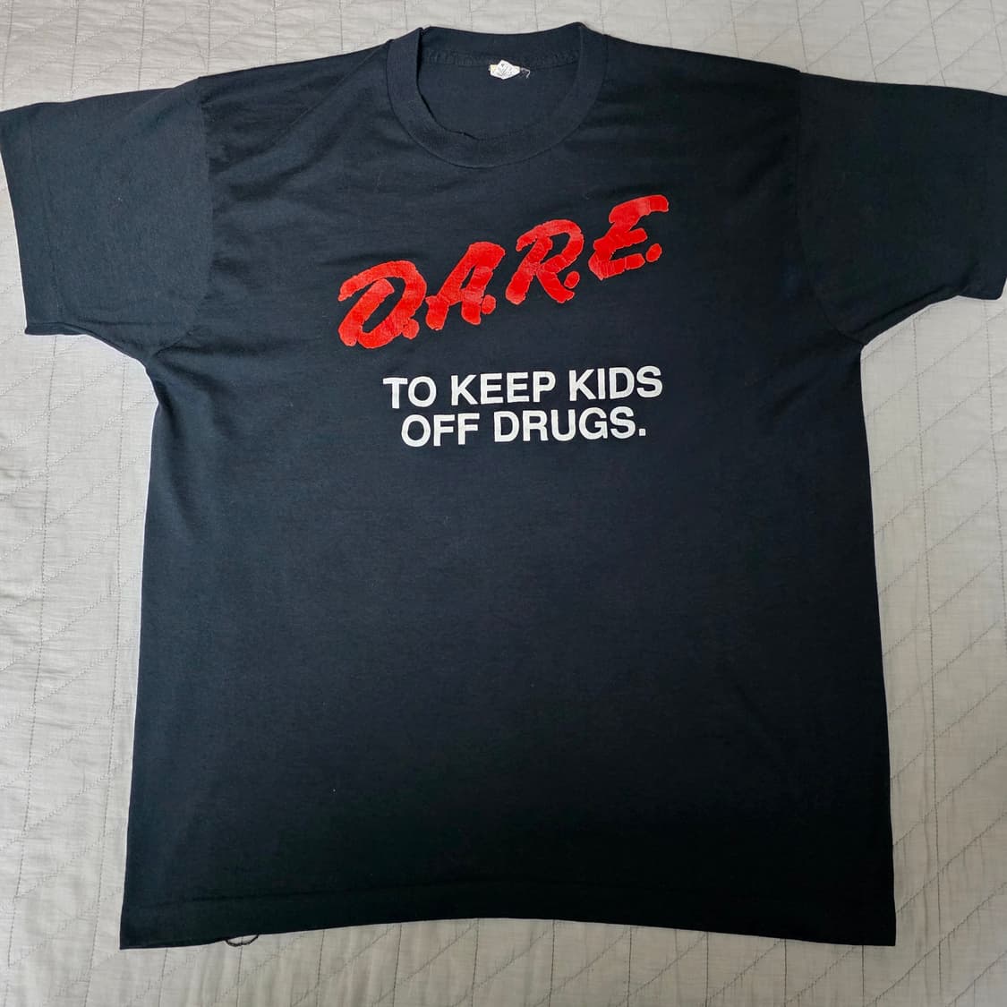 [XL] 80s 빈티지 D.A.R.E DARE 티셔츠 상품이미지1