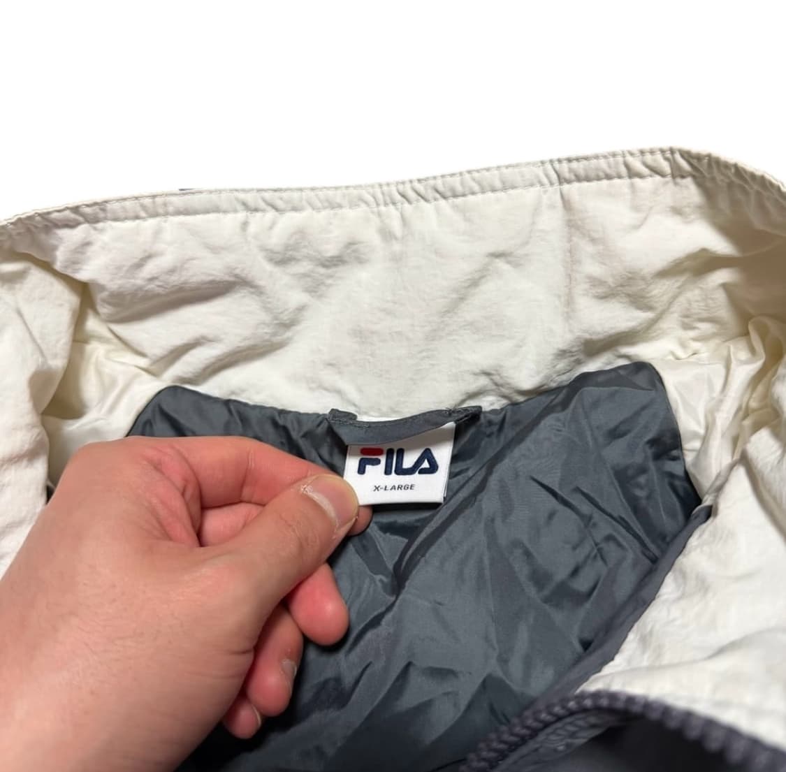 휠라 올드스쿨 바람막이 자켓 상품이미지2