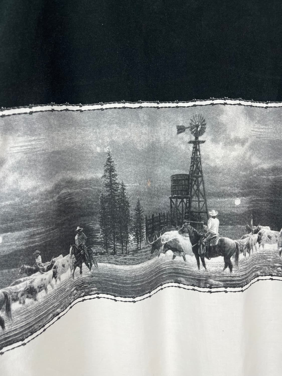 Vintage 서부 그래픽 셔츠  상품이미지5