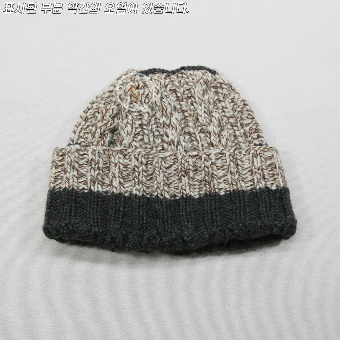 (착용컷) 니트 비니  상품이미지3