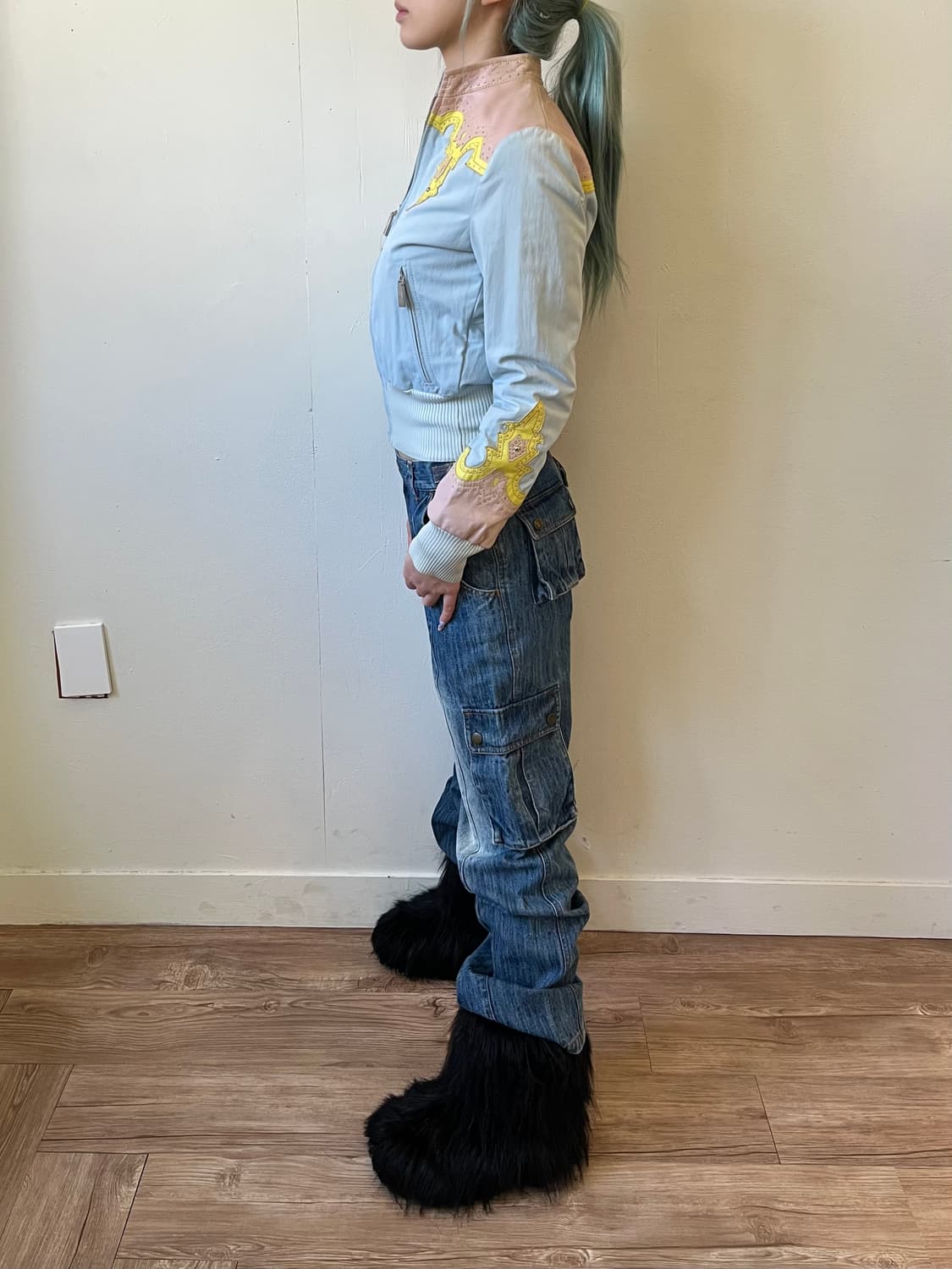 MOSCHINO 아트 패치 자켓 상품이미지8