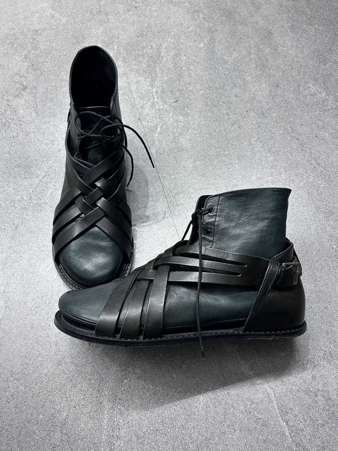 rare* 디올 옴므 11ss 글래디에이터 스트랩 닌자 상품이미지3