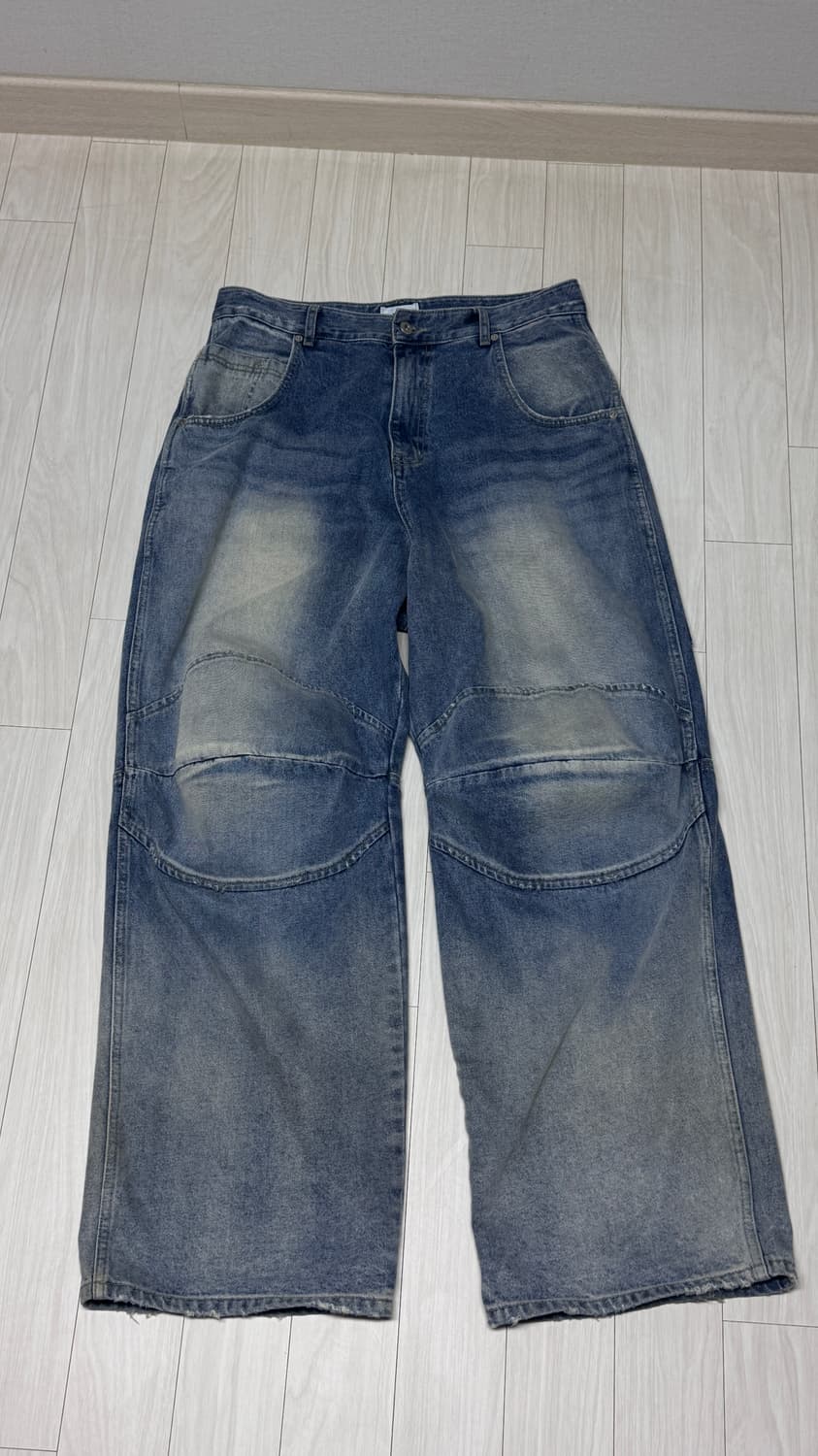 [M]mjd 3d 데님 팬츠 블루 초판 상품이미지3