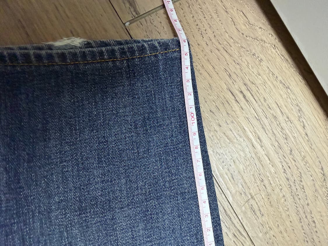 Dior Homme 07AW Indigo Raw Denim 수선품 28 상품이미지7