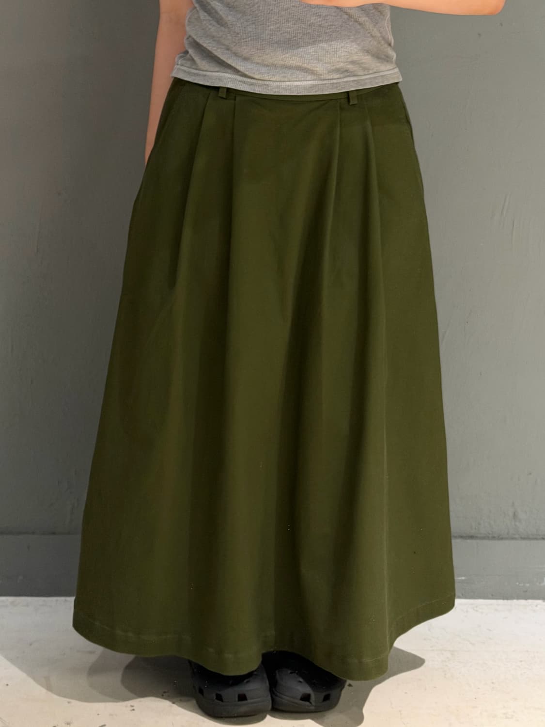 Dickies pintuck detail ballon skirt 상품이미지1