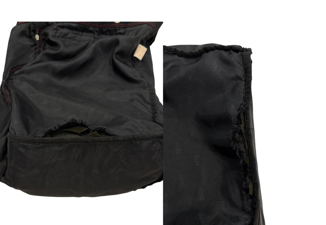 나이키 올드스쿨 스우시 복조리 럭색 백팩 Y2K 가방 블랙 상품이미지10