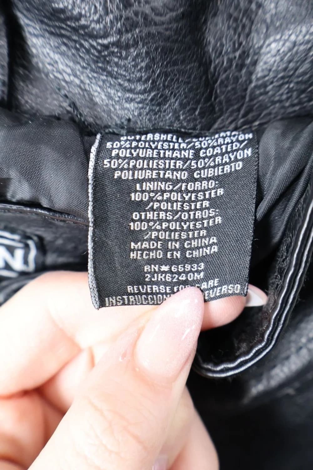 00's Distortion Rider Leather Jacket 상품이미지8