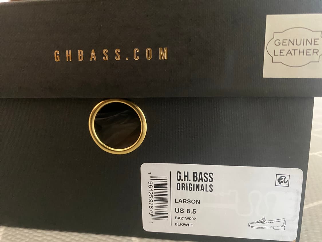 G.h Bass 바스 위준 라손 로퍼 뤡코즈 블라인드파일즈 상품이미지6