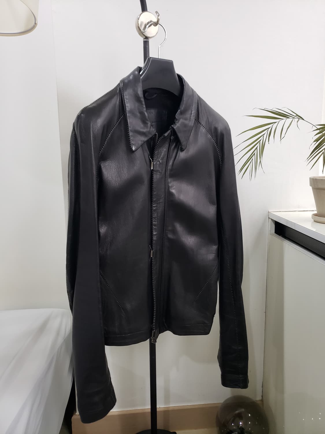 10sei0otto 스카스티치 카프스킨 레더 자켓 (CCP오마주) 상품이미지3