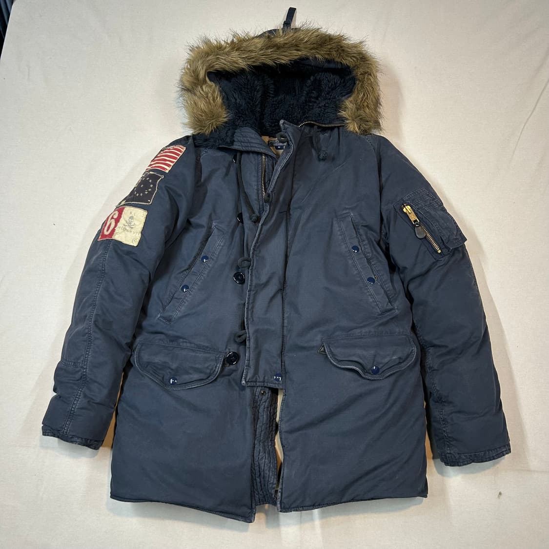 M) 폴로 랄프로렌 진스 N3B 덕다운 오리털 패딩 점퍼 상품이미지1