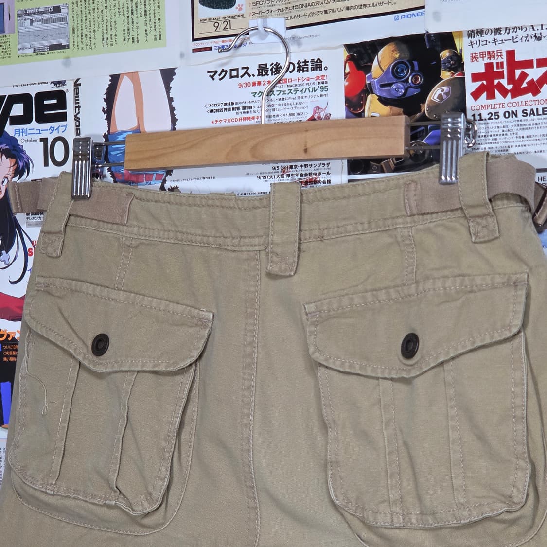 빈티지 베이지 브라운 멀티포켓  카고팬츠 상품이미지6