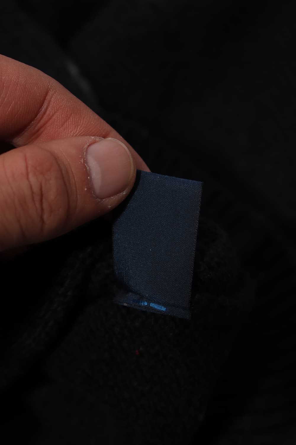 POLO RALPH LAUREN 코튼 스트라이프 반집업 니트 size L 상품이미지4