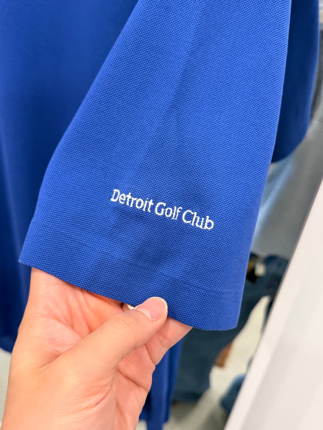 00s Polo Golf 폴로 골프 pk 반팔 티셔츠 (Blue) 상품이미지5