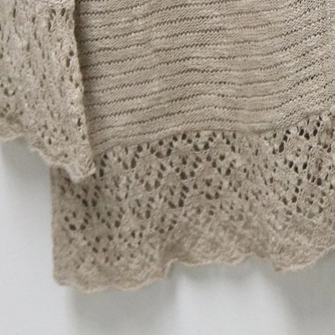 메이플 필 모리룩 레이스 후드가디건 61713 상품이미지6