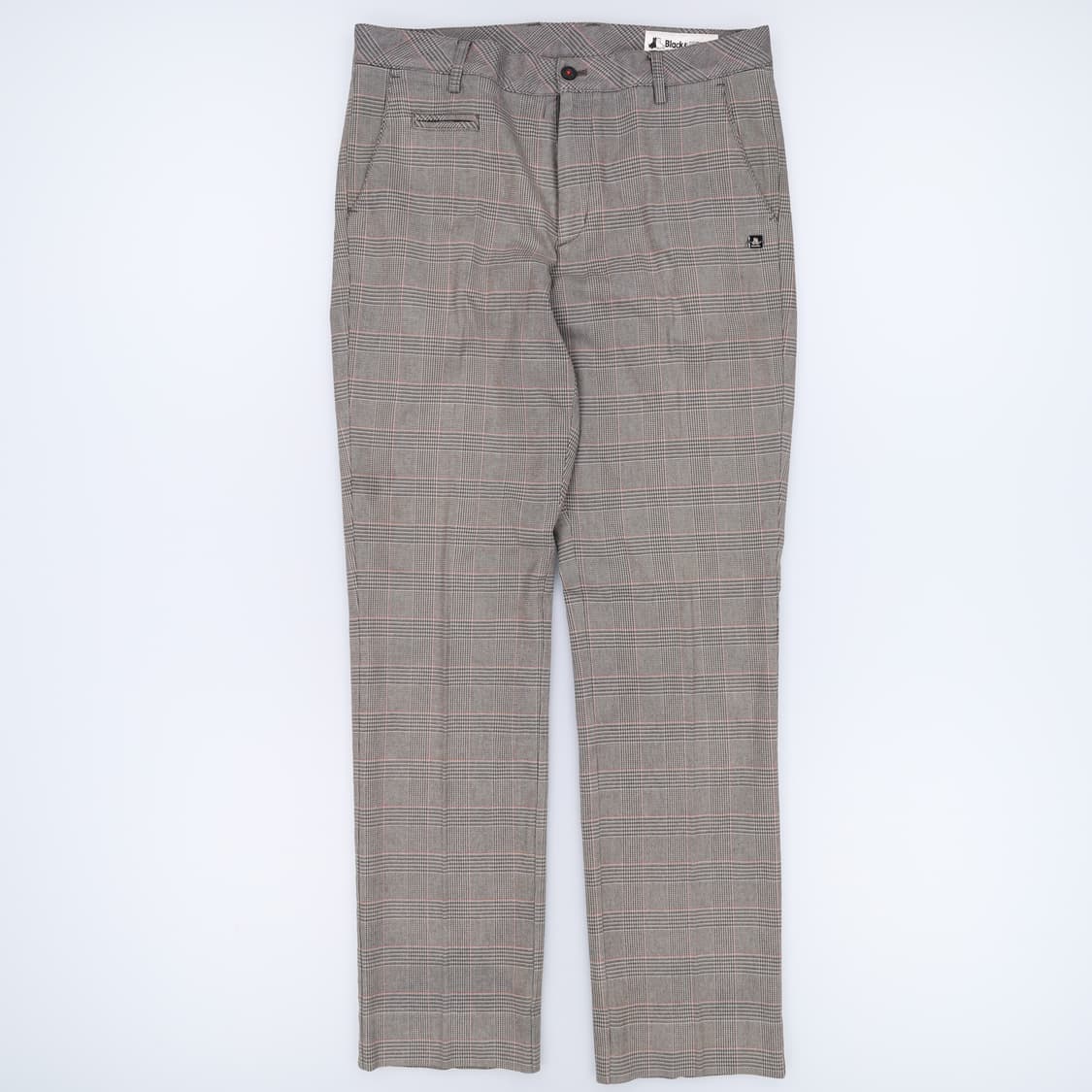 [32] 블랙앤화이트 남성 하운드투스 체크 팬츠 바지 3882 상품이미지2