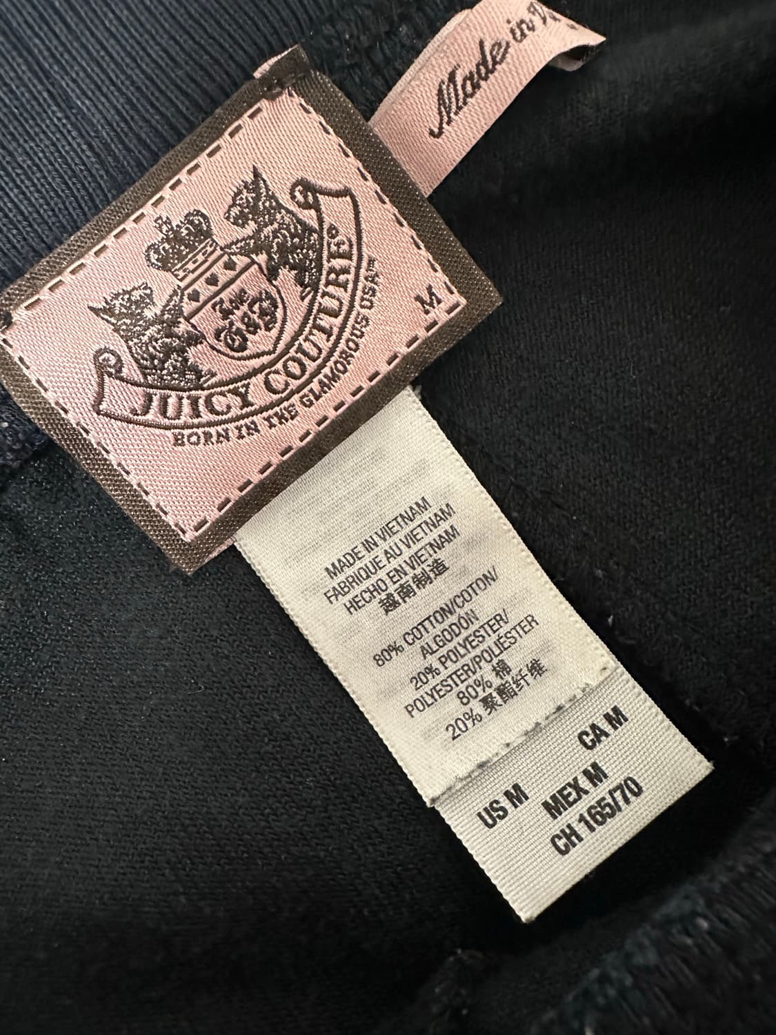 Juicy Coutute 쥬시꾸뛰르 벨루아 팬츠M 상품이미지3