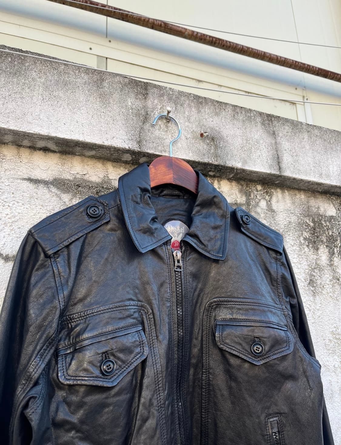 디젤 바이커 레더자켓 상품이미지2