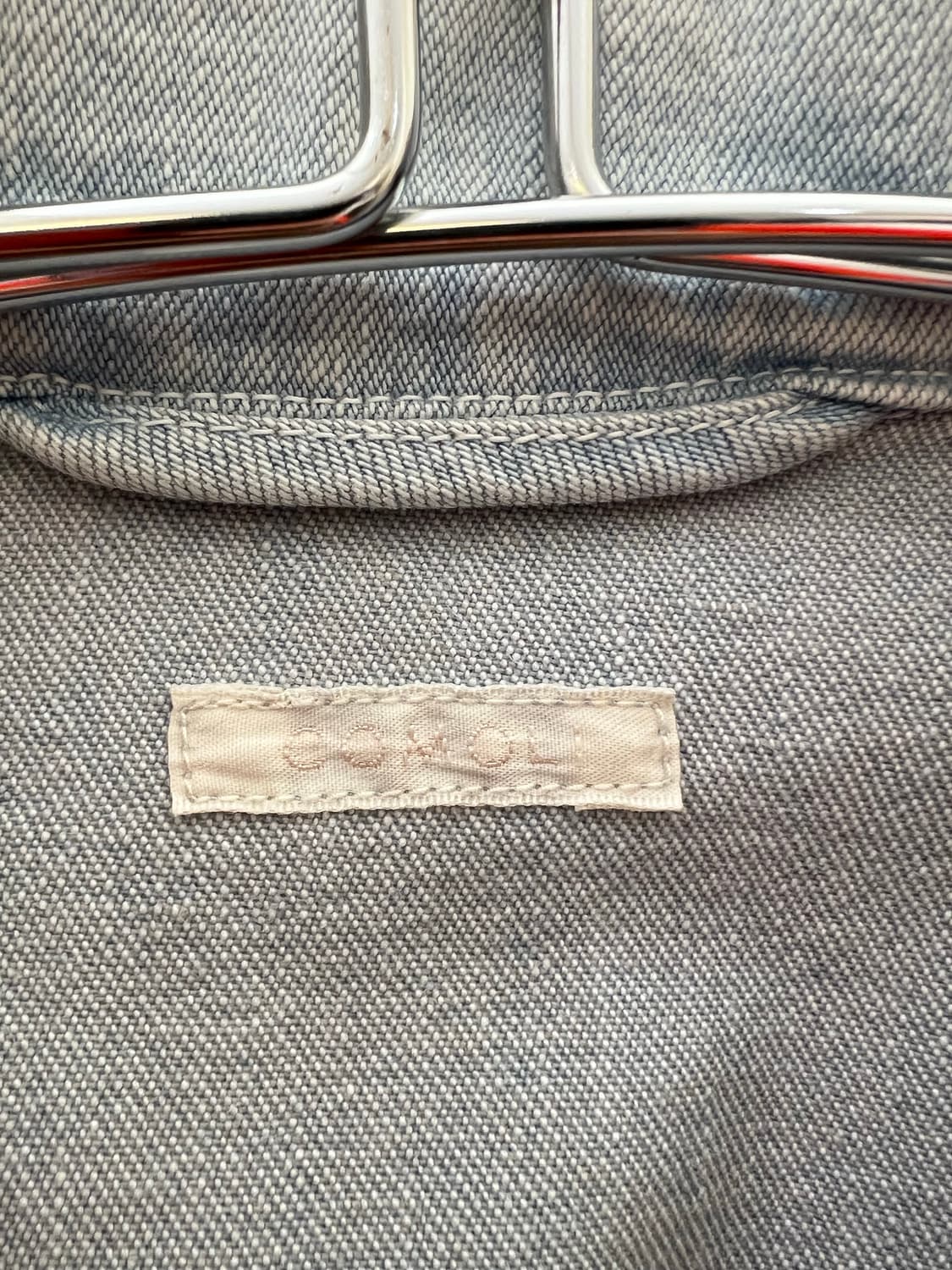 코모리 COMOLI 데님 블레이져 자켓 2사이즈 판매 상품이미지5